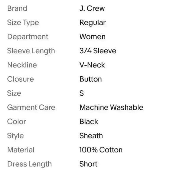 Le Sirenuse by J.Crew 100% Cotton 3/4 Sleeve V-Neck Patterned Dress $150 - Picture 14 of 14